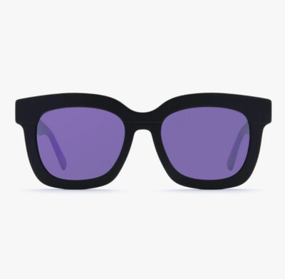 DIFF SUNGLASSES CARSON MATTE / COLOR BLACK PURPLE