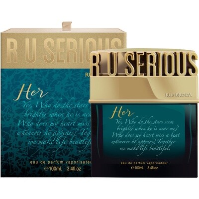 RUE BROCA R U SERIOUS HER EDP SP 100ML