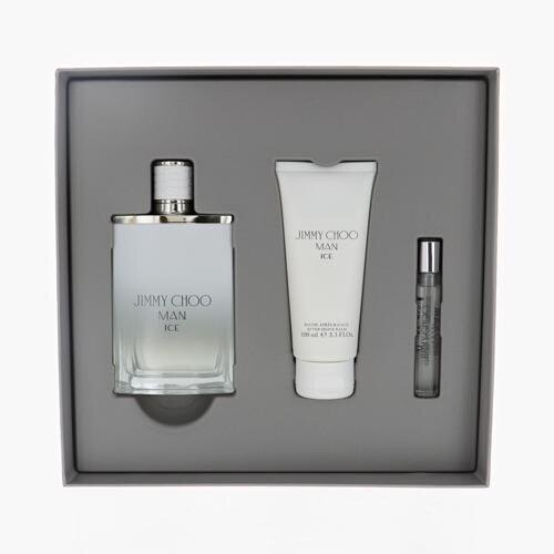 JIMMY CHOO MAN ICE 3 PCS / EDT 100ML+AFTERSHAVE+T/S
