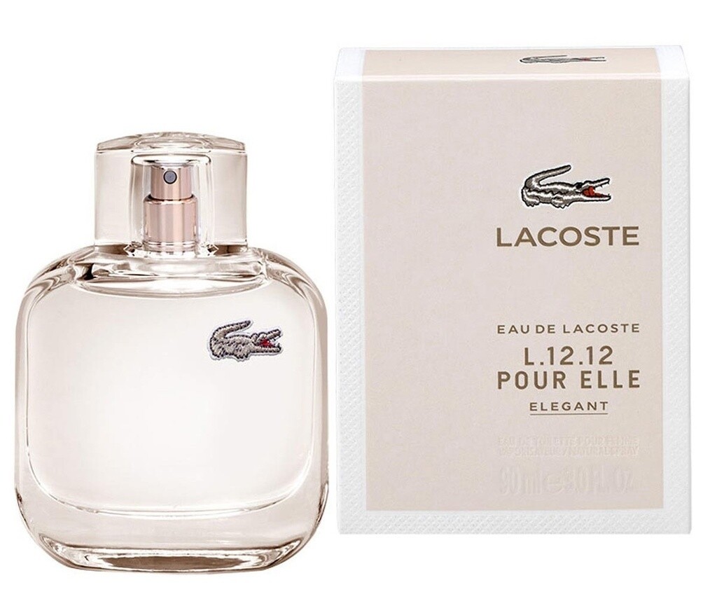 LACOSTE EAU DE LACOSTE L.12.12 POUR ELLE ELEGANT EDT SP 90ML