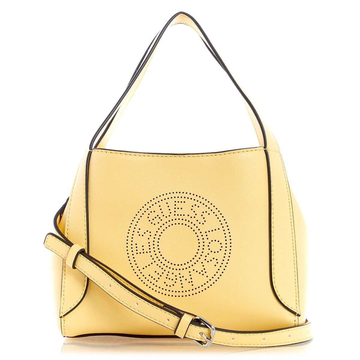 GUESS HUTCHINSON SATCHEL SMALL / COLOR YELLOW