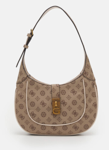 GUESS MAIMIE HOBO LOGO / COLOR CAPUCCINO