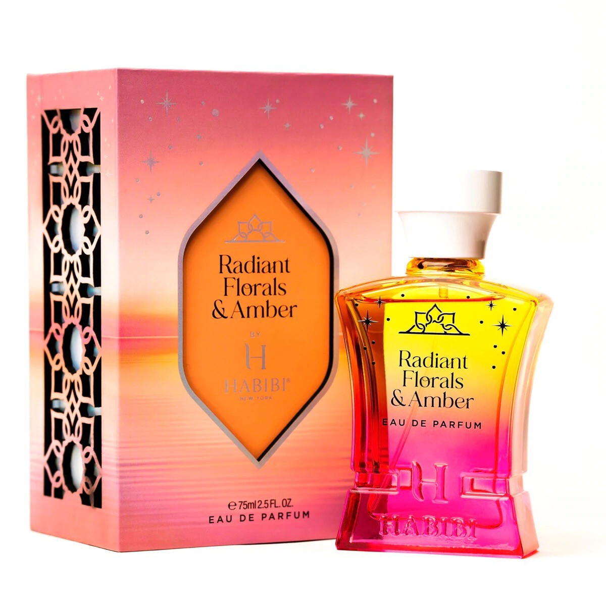 HABIBI NY RADIANT FLORALS &amp; AMBER | FOR HER EDP SP 75ML