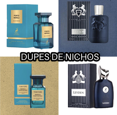 DUPES DE NICHOS PERFUMERIA