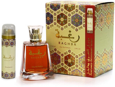 LATTAFA RAGHBA UNISEX 100ML+BODY SPRAY