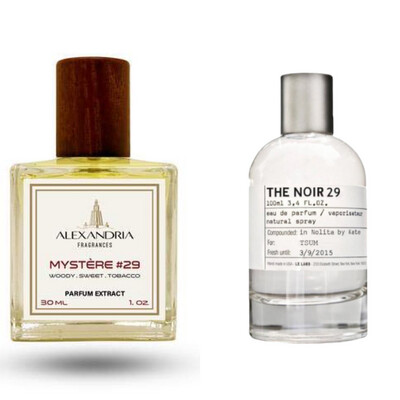 Mystere #29 Inspirado en  Le Labo's Noir 29 de 55ML extracto perfume Alexandria Fragrances