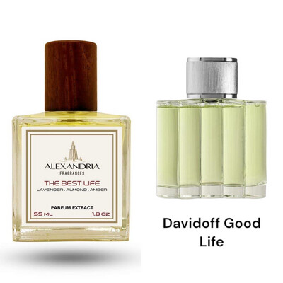 The Best Life Inspirado Davidoff Good Life 55ML extracto perfume Alexandria Fragrances