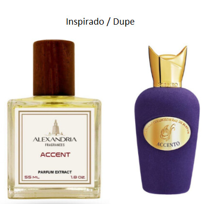 Accent inspirado en Sospiro Accento extracto perfume 55ml Alexandria Fragrances