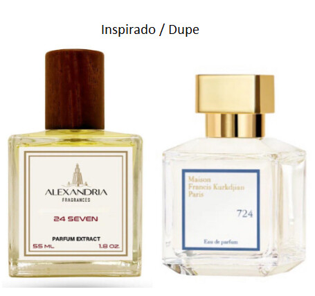 24 Seven Inspirado en MFK 724 extracto perfume 55ml Alexandria Fragances 