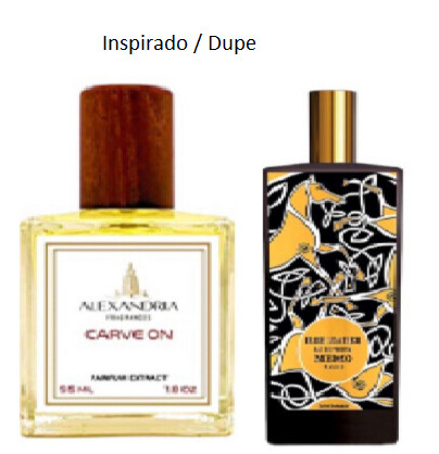 Carve on inspirado en Memo's Irishu Leather Alexandria Fragrances.