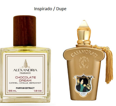 Chocolate Dream Inspirado en Xerjoff Lira 55ML extracto perfume Alexandria Fragrances