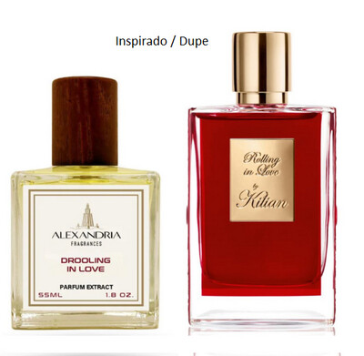 Drooling In Love inspirado en Kilian Rolling in love 55 ml extracto perfume Alexandria Fragrances