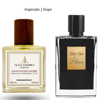 Darkwood Rose inspirado en Kilian Musk Oud Alexandria Fragrances