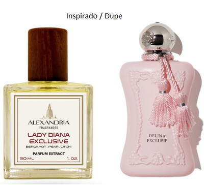 Lady Diana Exclusive Inspirado en Parfums de Marly Delina Exlcusif 55ml Alexandria Fragrances