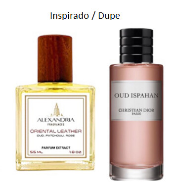 Oriental Leather inspirado en Dior Oud Isaphan Alexandria Fragrances