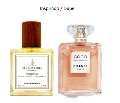 Serene inspirado en Chanel Coco Mademoiselle Alexandria Fragrances