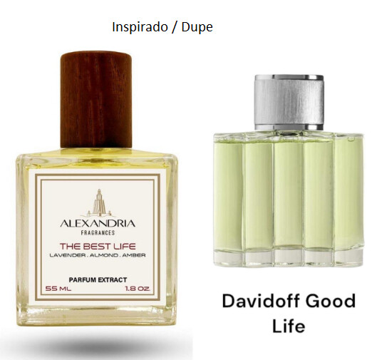 The Best Life Inspirado Davidoff Good Life 55ML extracto perfume Alexandria Fragrances