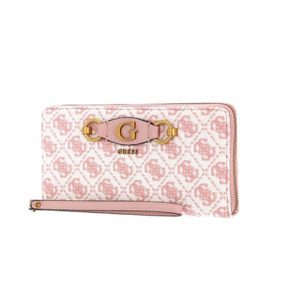 GUESS SALMON NORMAL SIZE LOGO IZZY WALLET