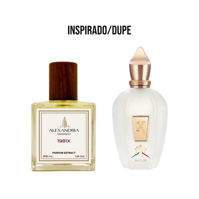 1981X Inspirado en Xerjoff XJ 1861 Naxos 55ml extracto perfume Alexandria Fragrances