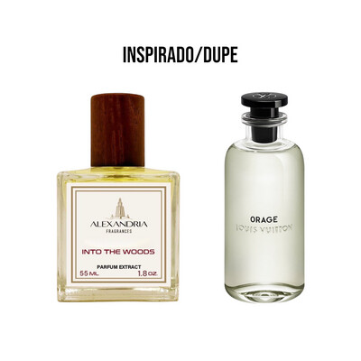 Into The Woods Inspirado en Orage Louis Vuitton 55ML extracto perfume Alexandria Fragances