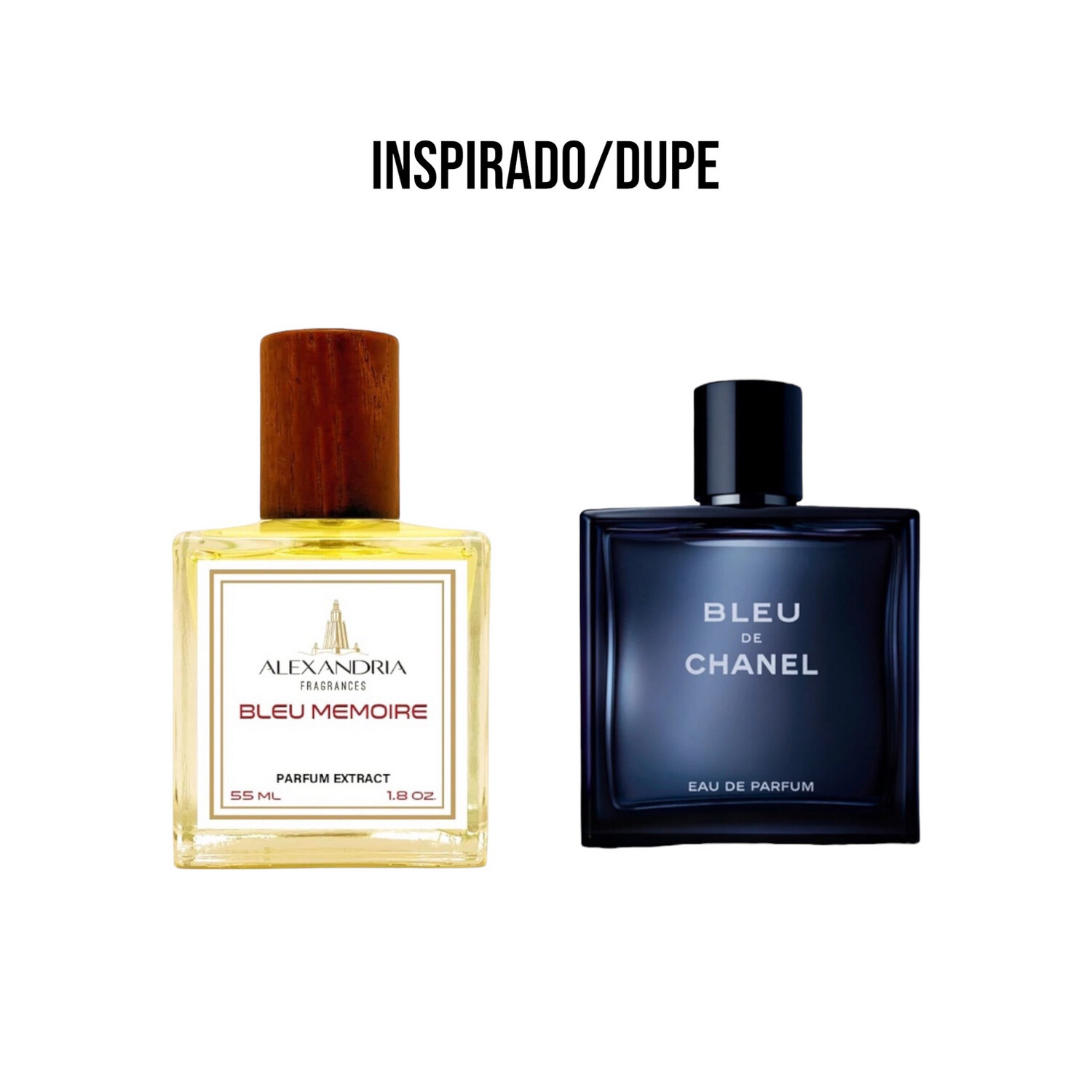 Bleu Memoire Inspirado Bleu de Chanel EDP extracto perfume Alexandria Fragrances