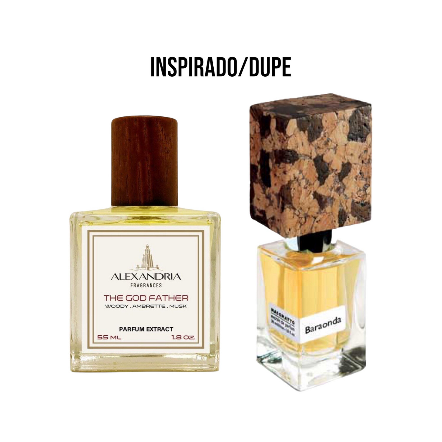 The God Father Inspirado en Nasomatto Baraonda 55ML extracto perfume Alexandria Fragrances