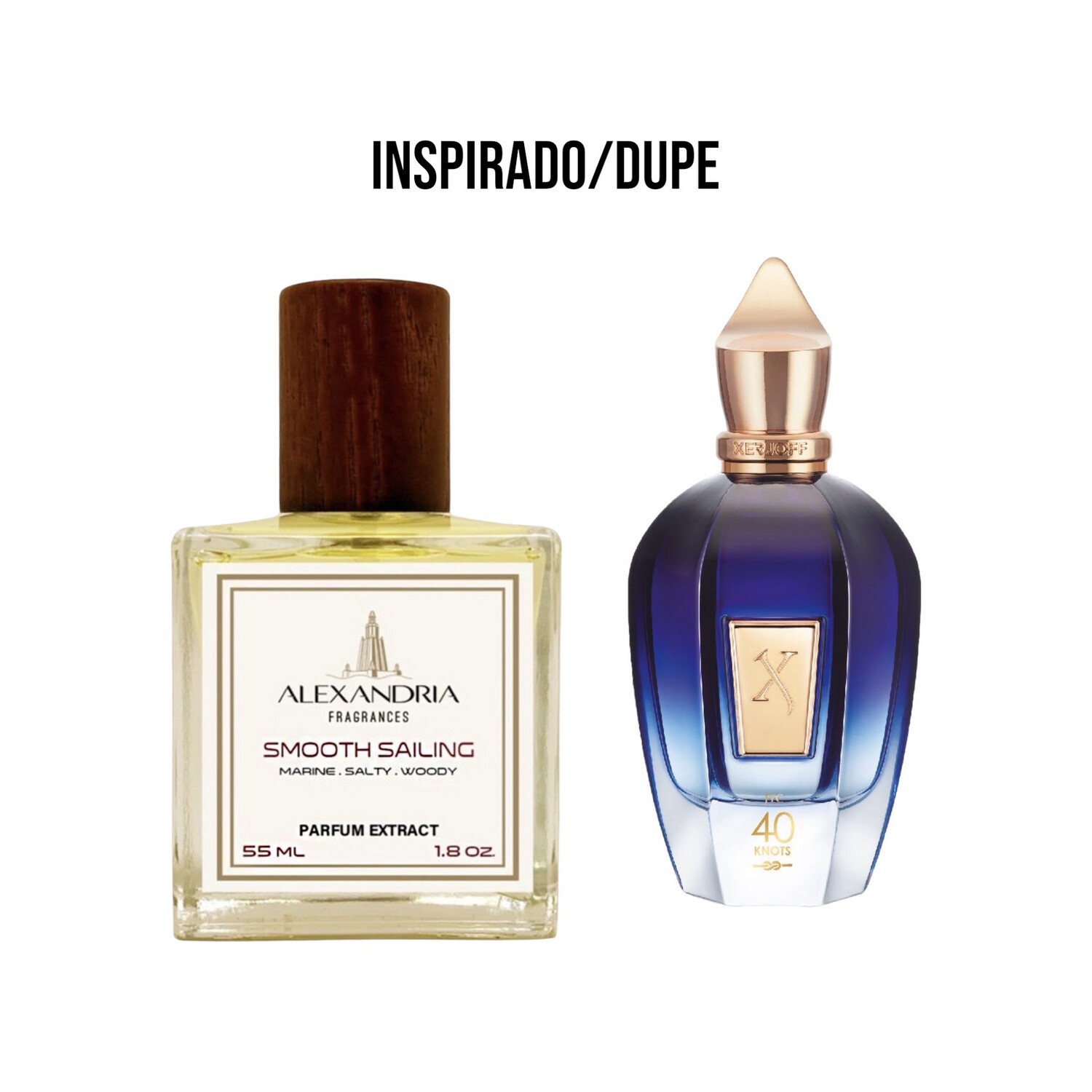 Smooth Sailing Inspirado en Xerjoff 40 Knots 55ML extracto perfume Alexandria Fragrances