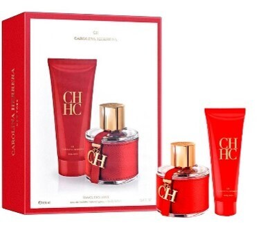 CAROLINA HERRERA CH EST.3 PCS EDT 100ML+MINI 8ML+B/LOTION 100ML