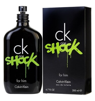 CALVIN KLEIN CK ONE SHOCK FOR HIM EDT 200ML