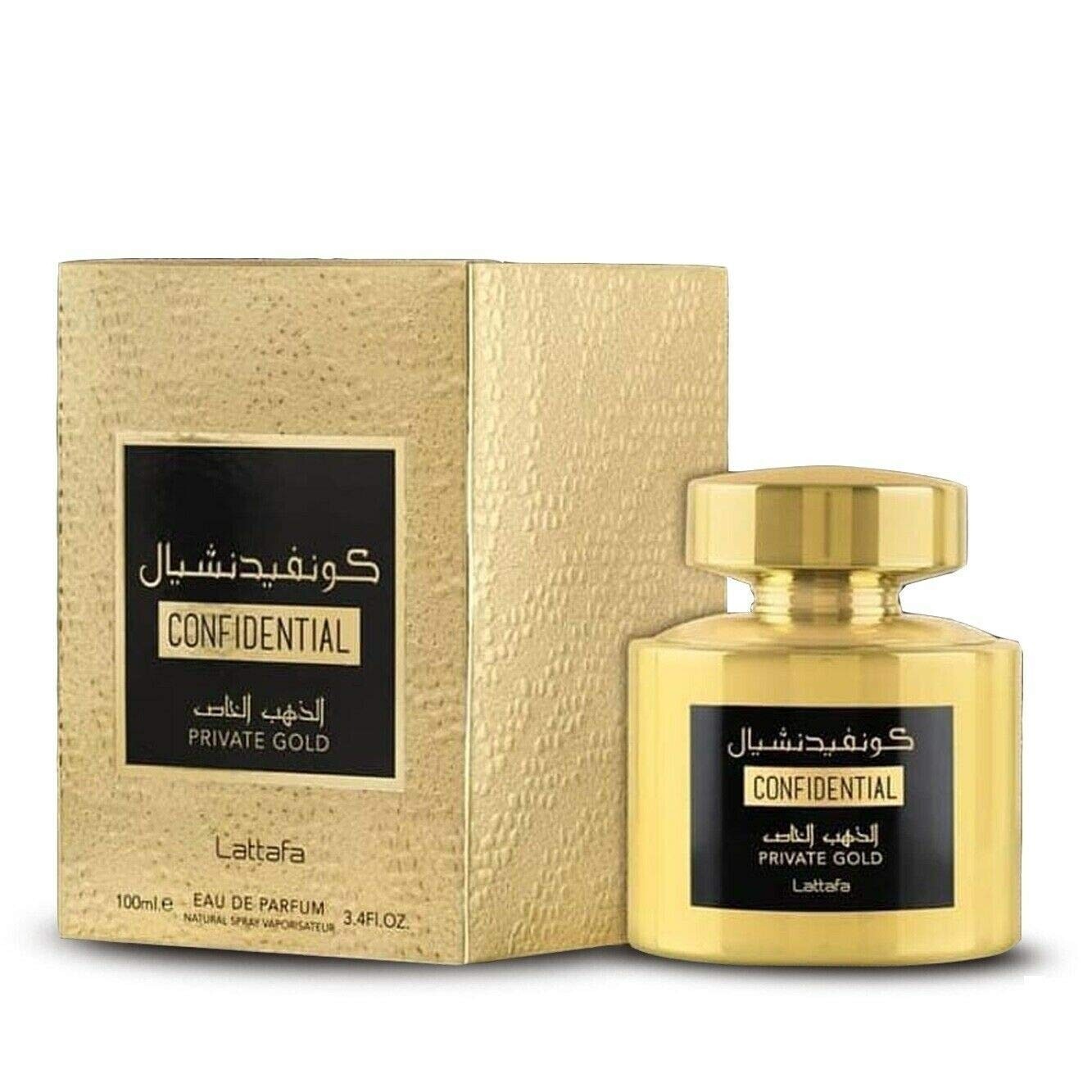 LATTAFA PRIVATE CONFIDENTIAL GOLD EDP 100ML