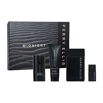 PERRY ELLIS MIDNIGHT EDT 100ML 4 PCS SET