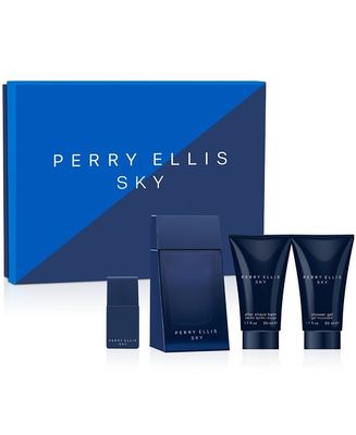 PERRY ELLIS SKY EDT 100ML SET 4PCS