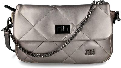 XTI HANDBAG WOMAN PEWTER