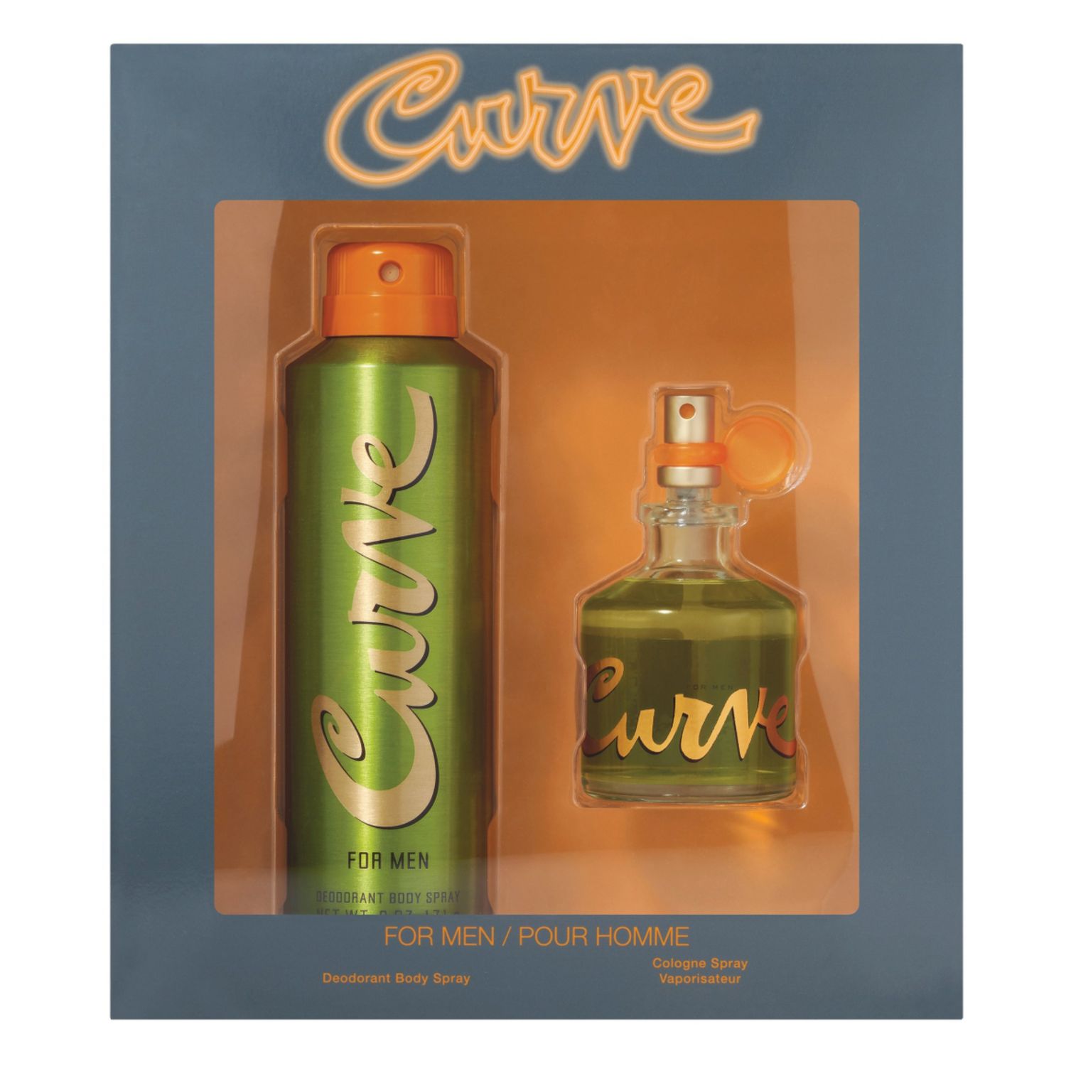 CURVE MEN SET 2PCS 75ML + BODY SPRAY