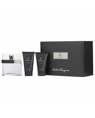 SALVATORE FERRAGAMO F BLACK MEN SET 3PCS 100ML