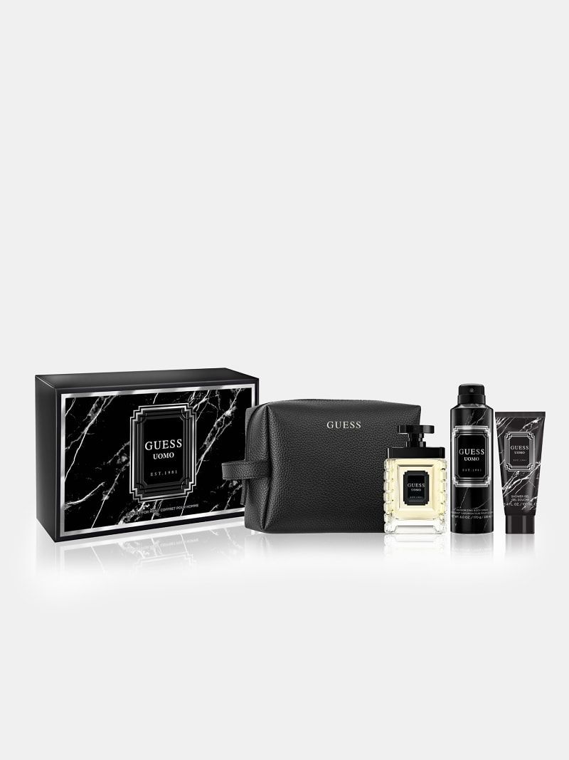 GUESS UOMO MEN SET EDT 100ML + BODY SPRAY +LOTION