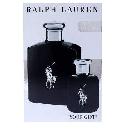 RALPH LAUREN POLO BLACK EDT 100ML + MINI