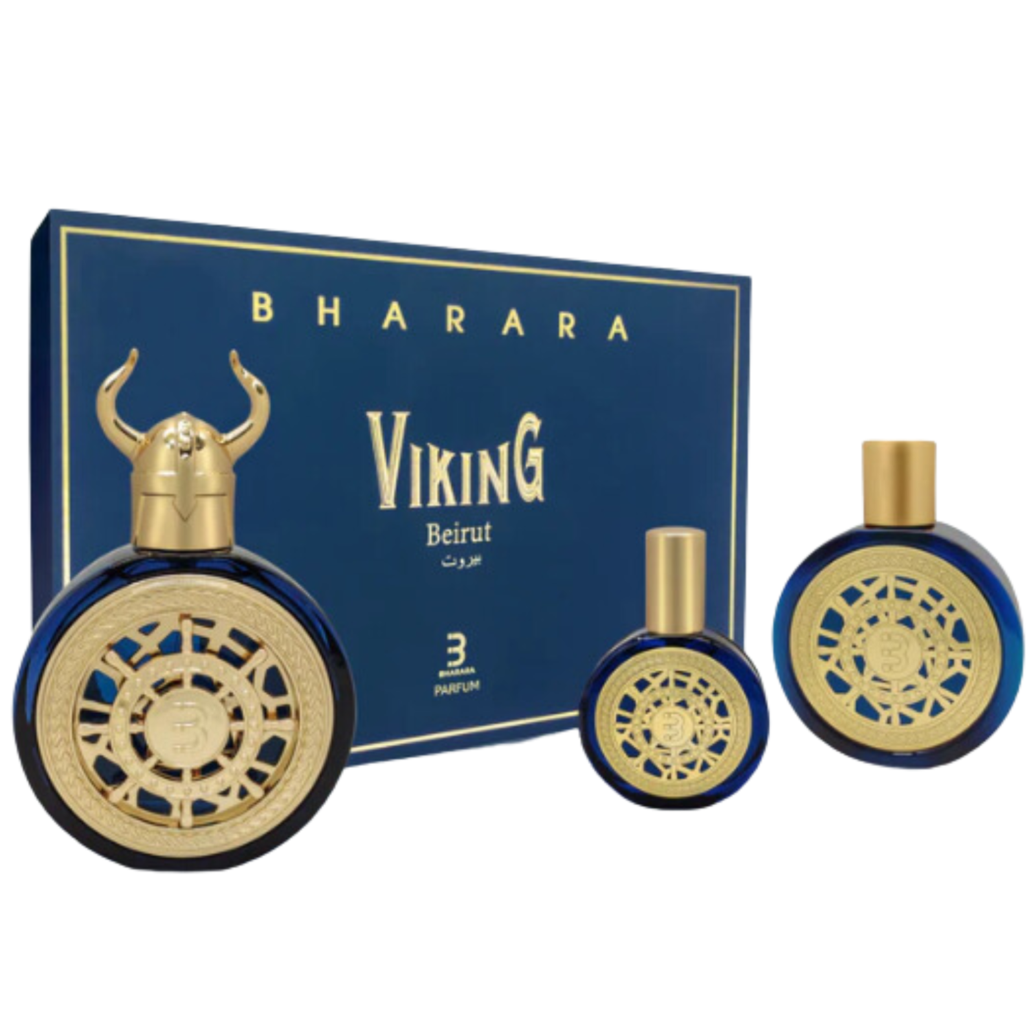 BHARARA VIKING BEIRUT EDP 100ML SET 3PCS