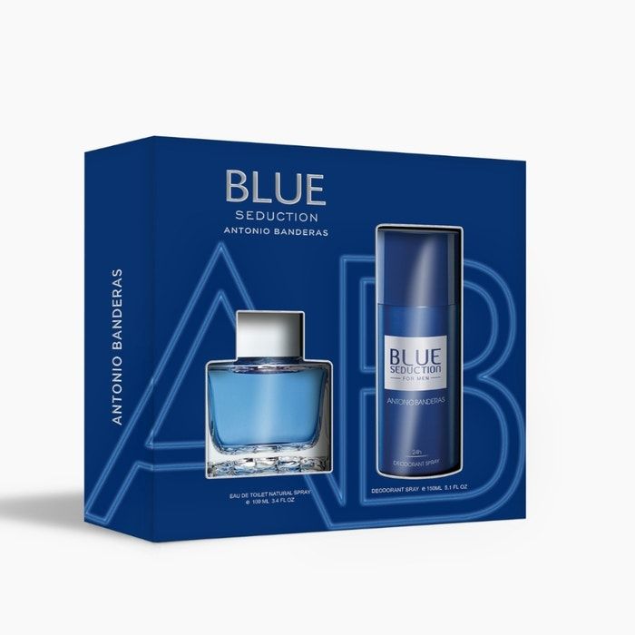 ANTONIO BANDERAS BLUE SEDUCTION EDT 100ML SET 2PCS