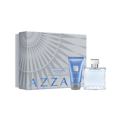 AZZARO CHROME EDT 100ML +LOTION SET