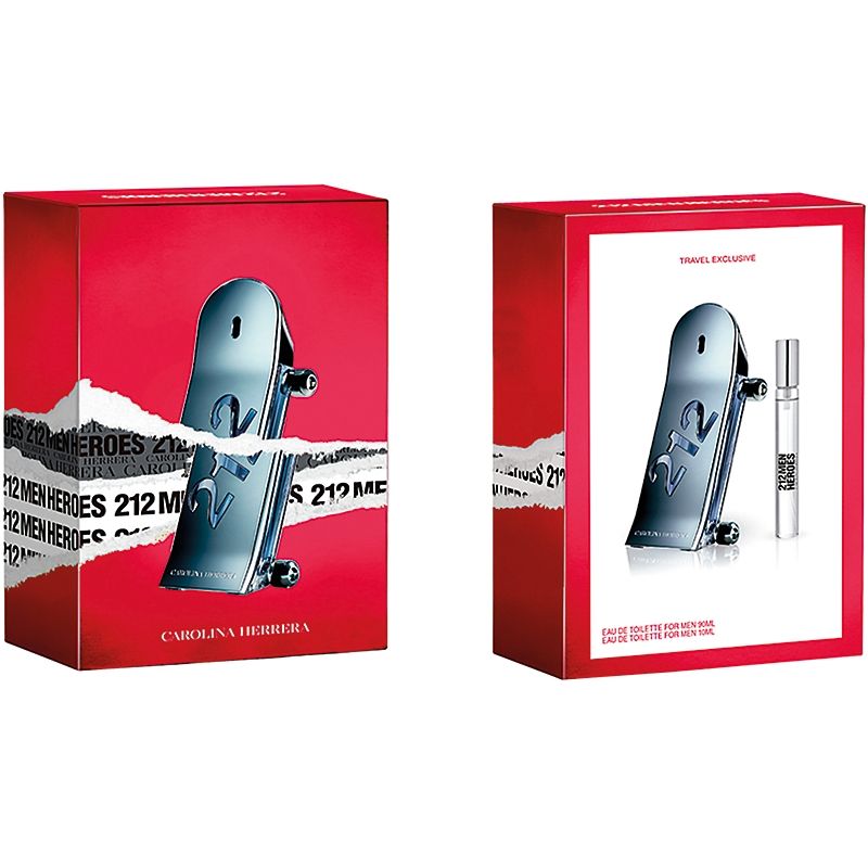 CAROLINA HERRERA 212 HEROES EDT 100ML 2PCS