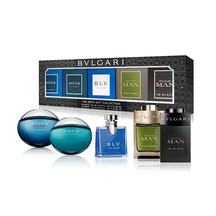BVLGARI 5 PIEZAS CABALLERO