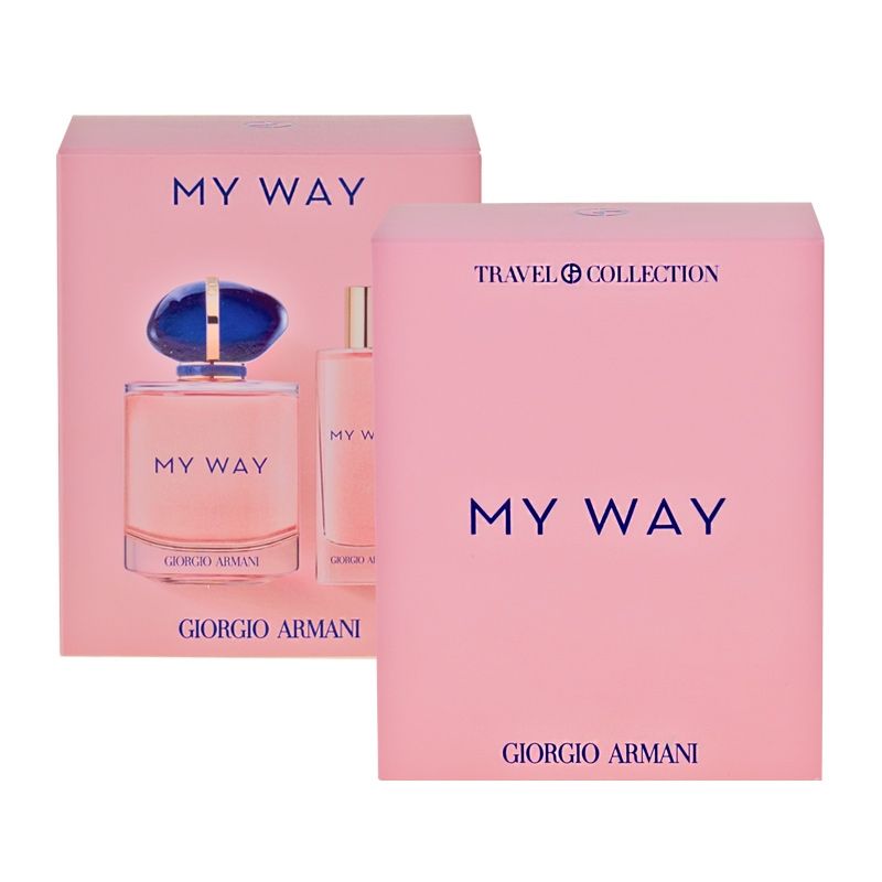GIORGIO ARMANI MY WAY EDP SET 100ML+MINI TRAVEL