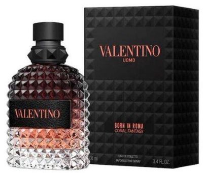 VALENTINO UOMO BORN IN ROMA CORAL FANTASY EDP 100ML