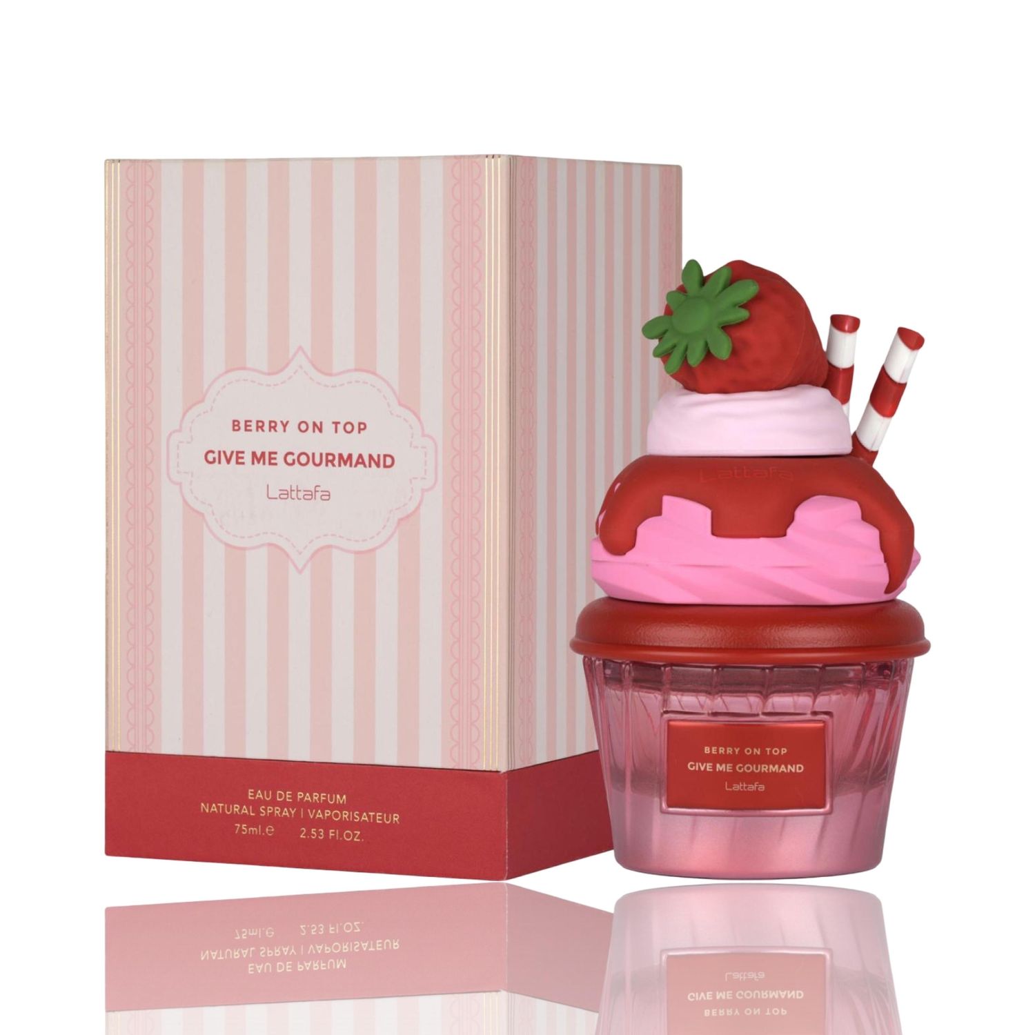 LATTAFA GIVE ME GOURMAND BERRY ON TOP EDP 75ML