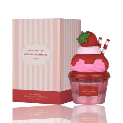 LATTAFA GIVE ME GOURMAND BERRY ON TOP EDP 75ML