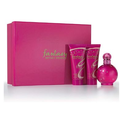 BRITNEY SPEARS FANTASY ESTUCHE 3PCS / EDP 100ML+SOUFFLE+SH/G