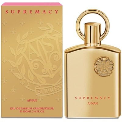 AFNAN SUPREMACY GOLD UNISEX EDP SP 100ML