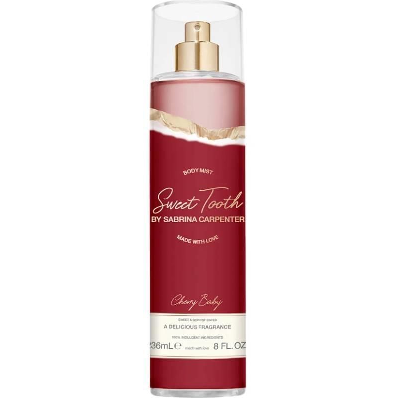 Sabrina Carpenter Sweet Tooth body mist de Cherry Baby para Mujer 8 oz