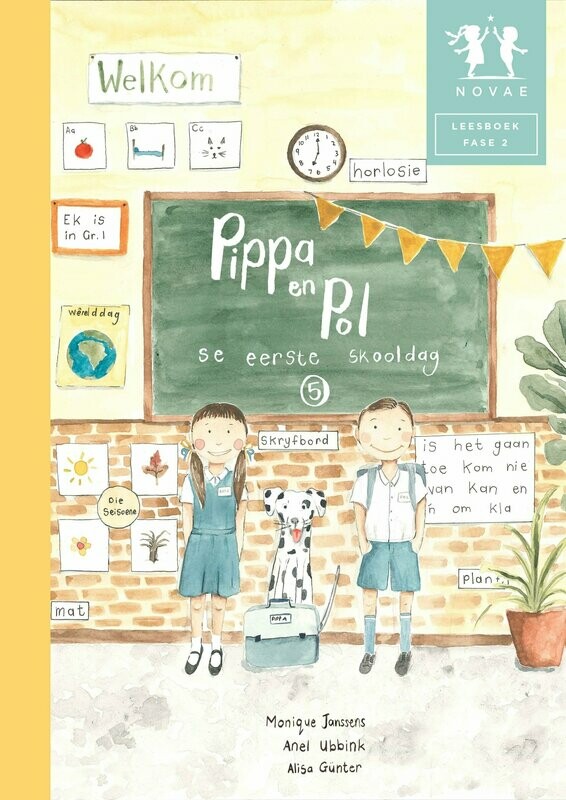 Pippa en Pol se eerste skooldag - Leesboek